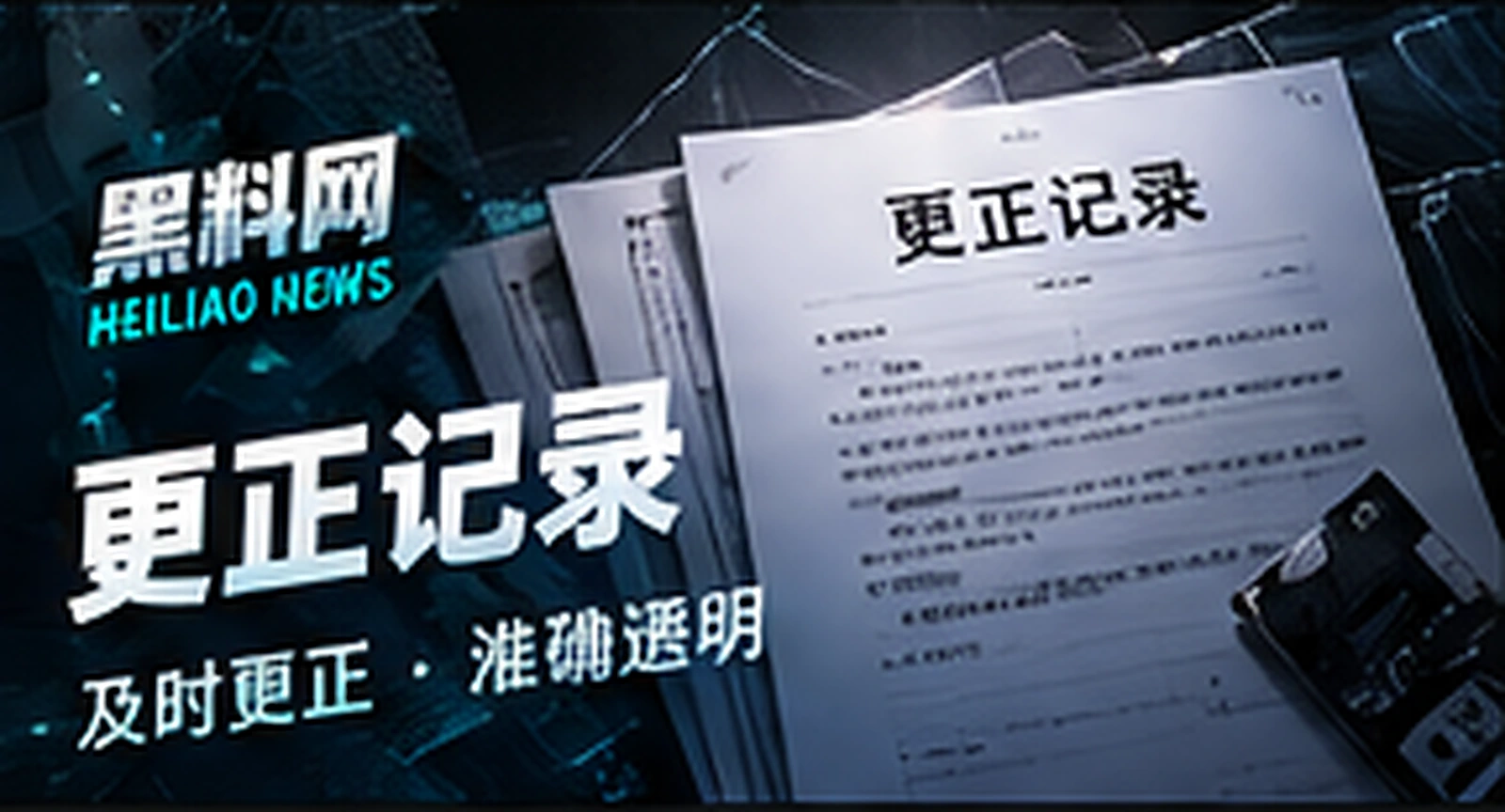 更正记录主题配图